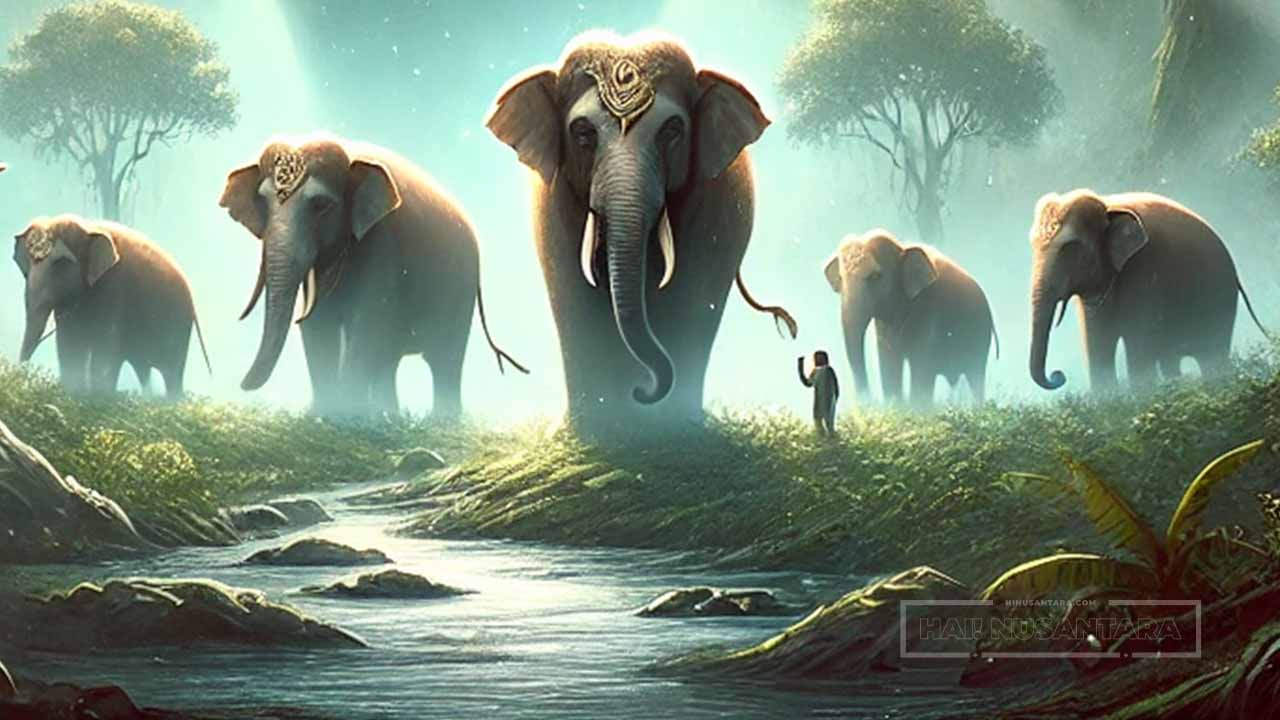 Legenda Way Kambas Kisah Gajah Sakti yang Menjaga Hutan