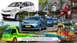 Transportasi di Bali: Tips dan Rekomendasi Wisatawan