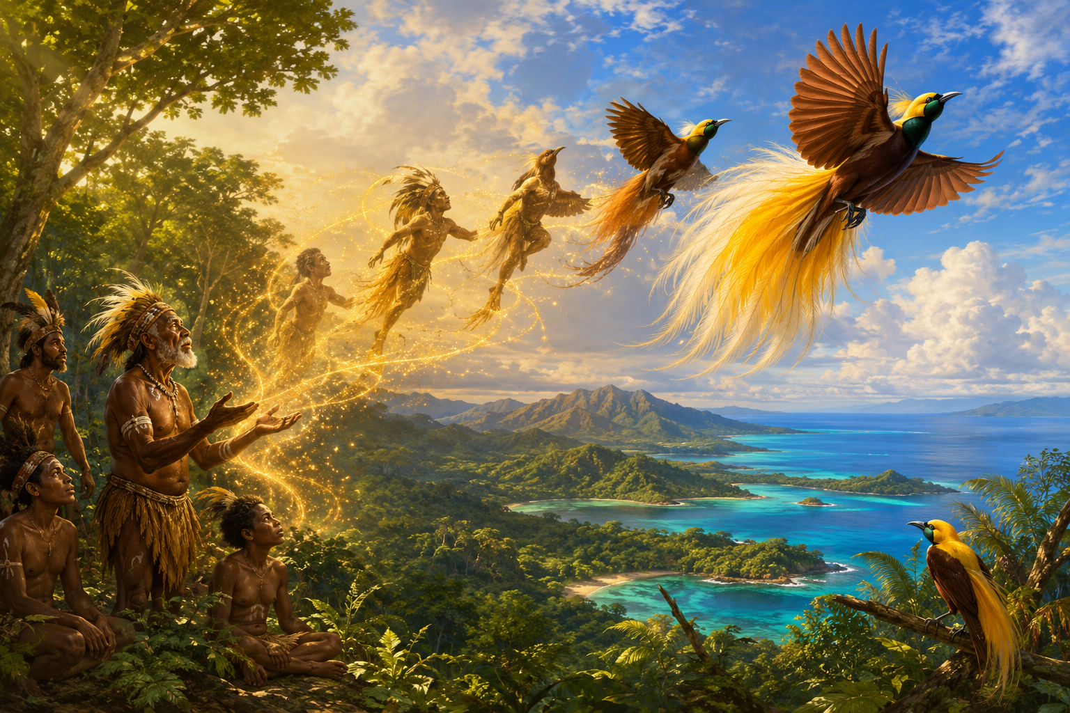Asal usul Burung Cenderawasih Papua