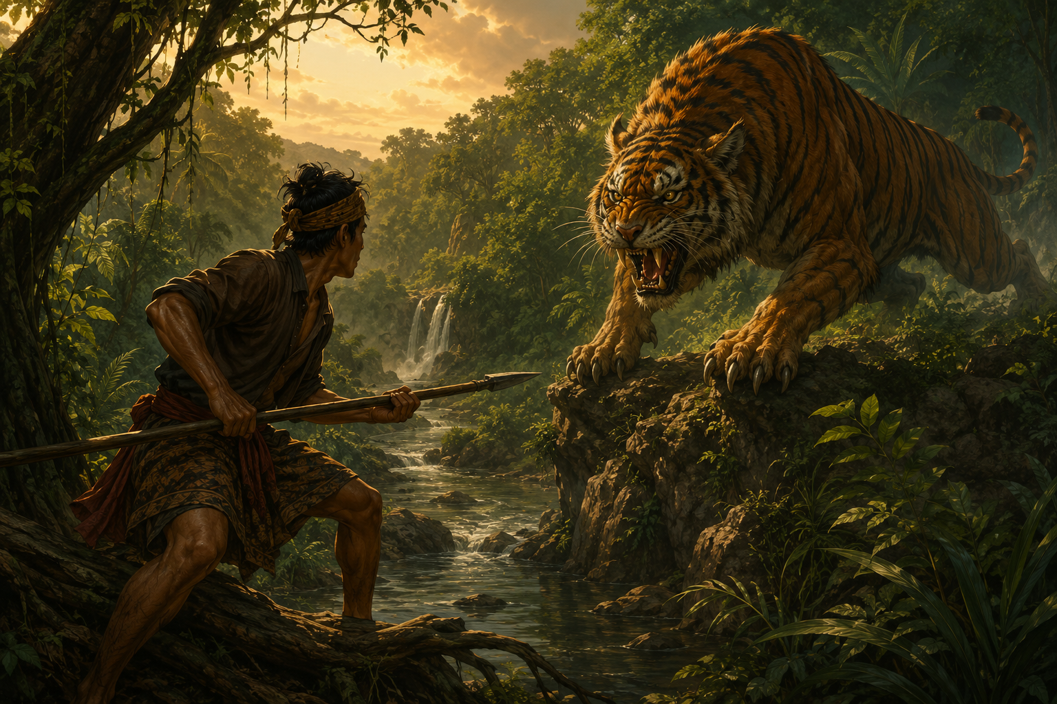 Cerita Rakyat Suru Macan