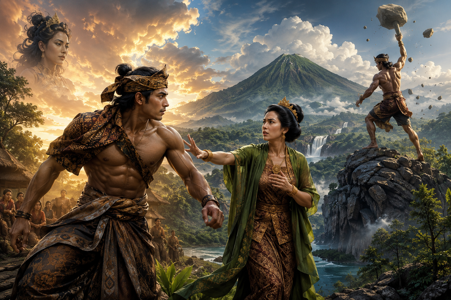 Cerita Sangkuriang Asli Versi Nusantara Lengkap