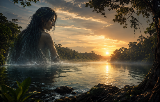Legenda Danau Malawen Kalimantan Tengah