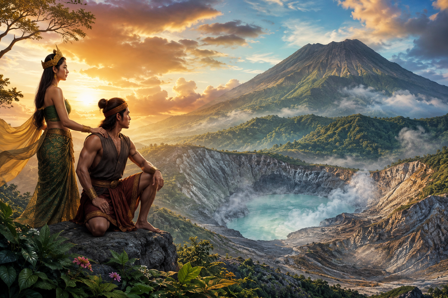Legenda Sangkuriang Asal Gunung Tangkuban Perahu