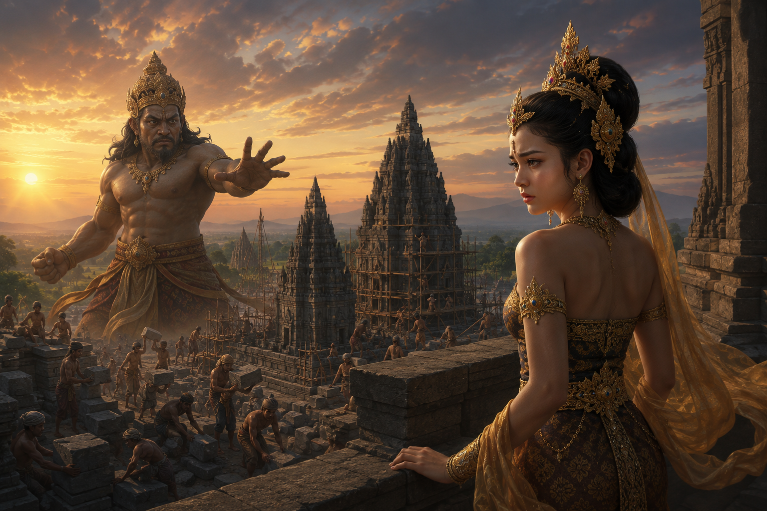 Roro Jonggrang Legenda Candi Prambanan