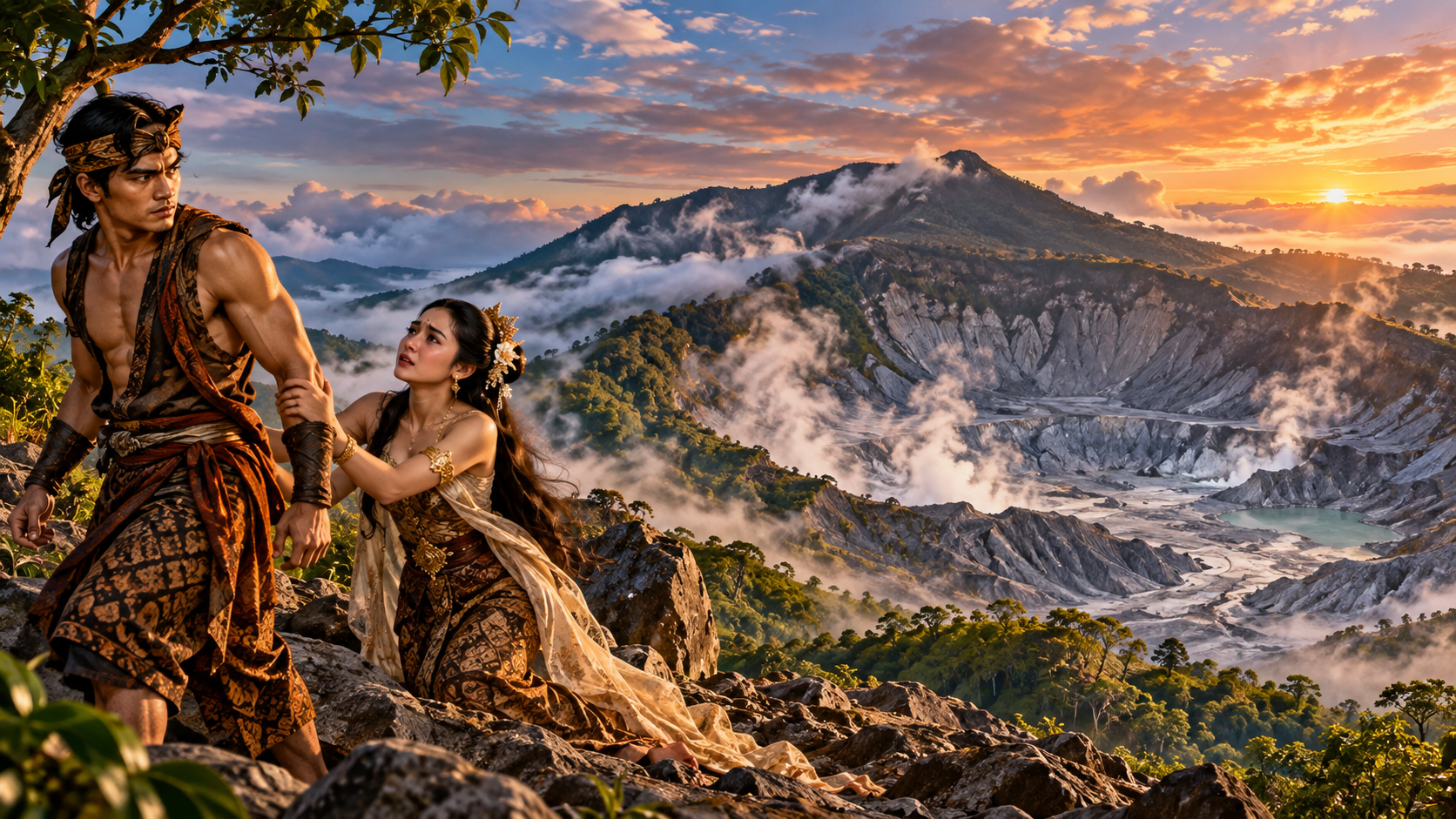 Legenda Sangkuriang Gunung Tangkuban Perahu