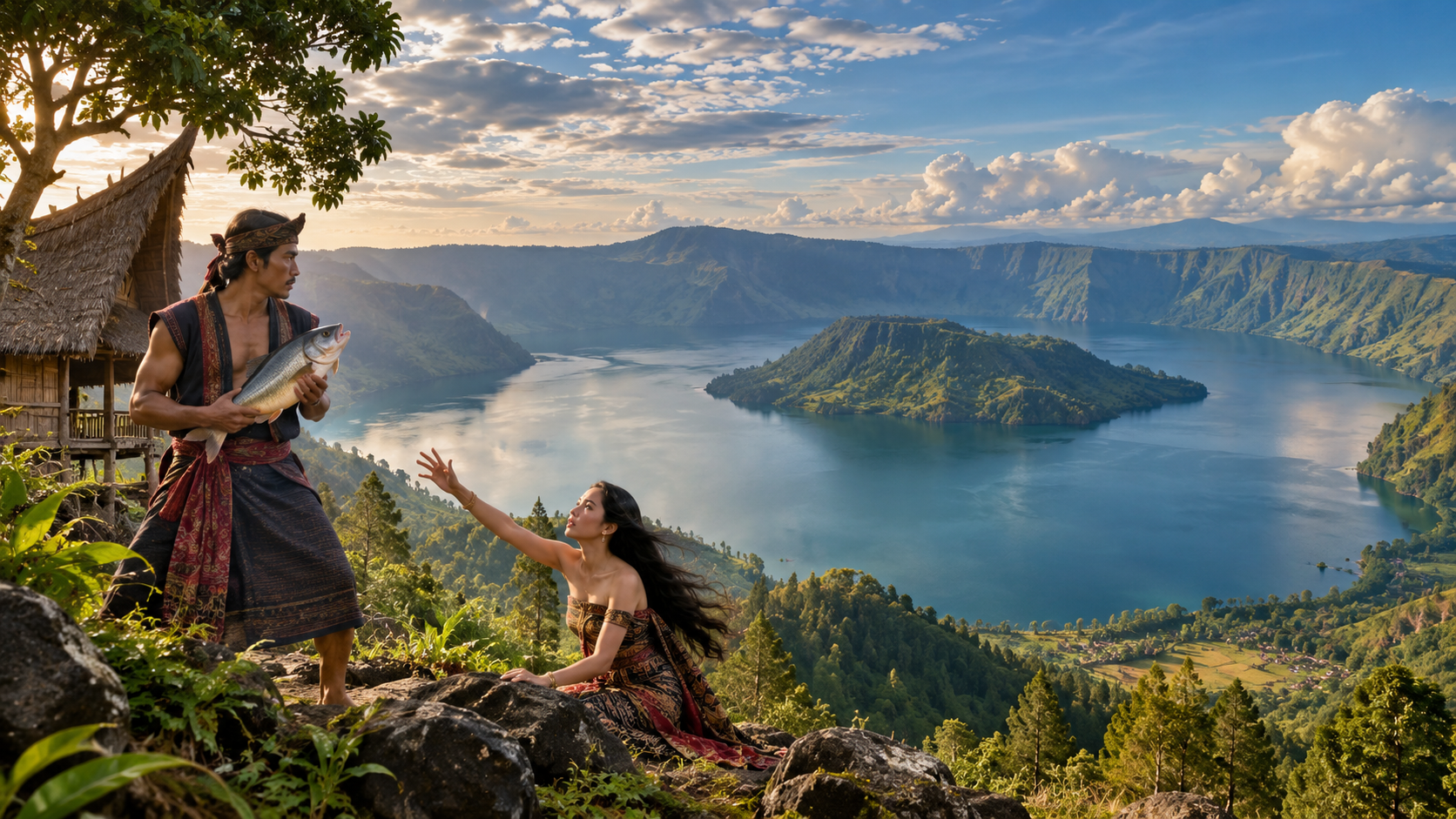 Mitos Terbentuknya Danau Toba Sumatra