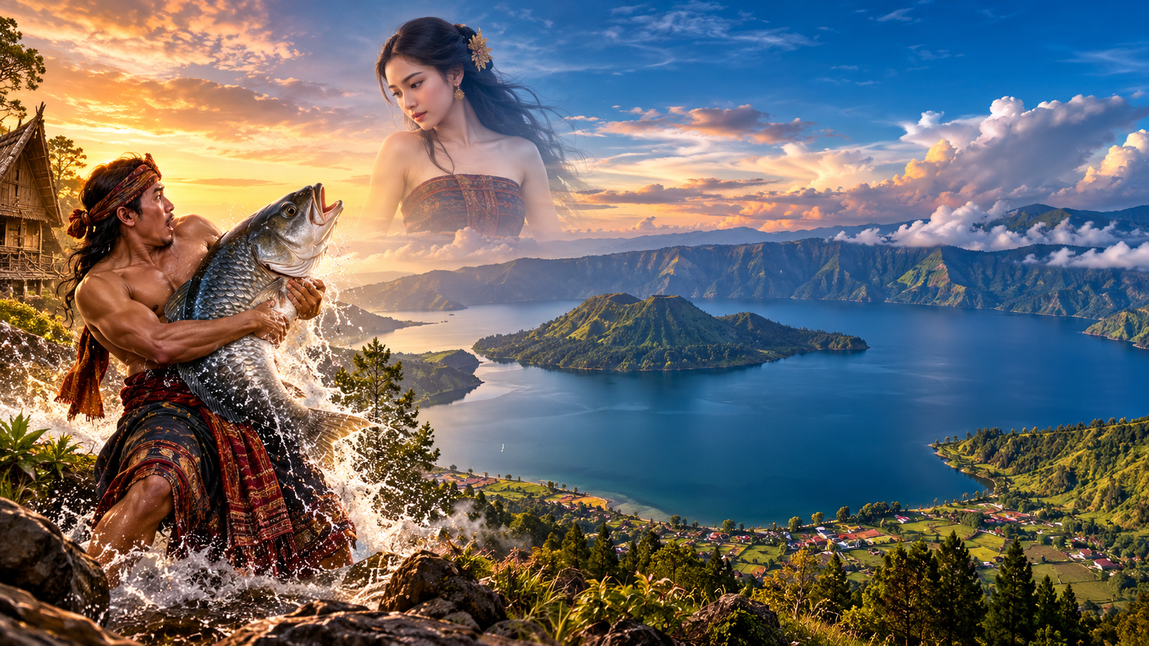 Asal Usul Danau Toba Singkat