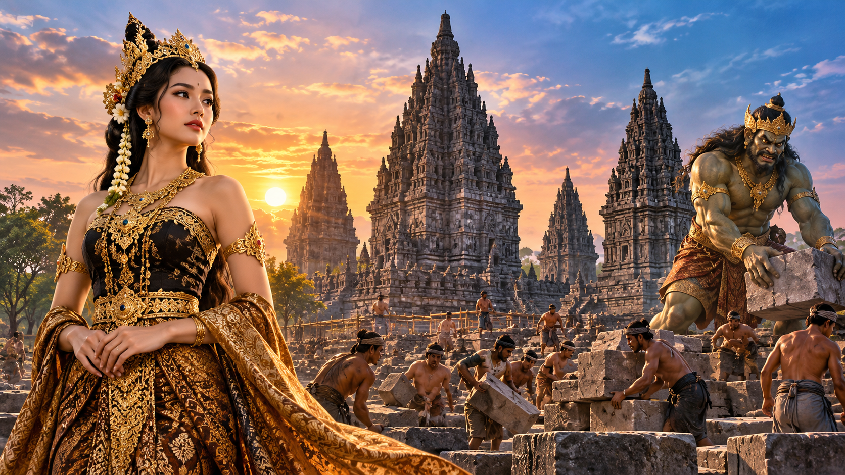 Kisah Putri Loro Jonggrang Prambanan