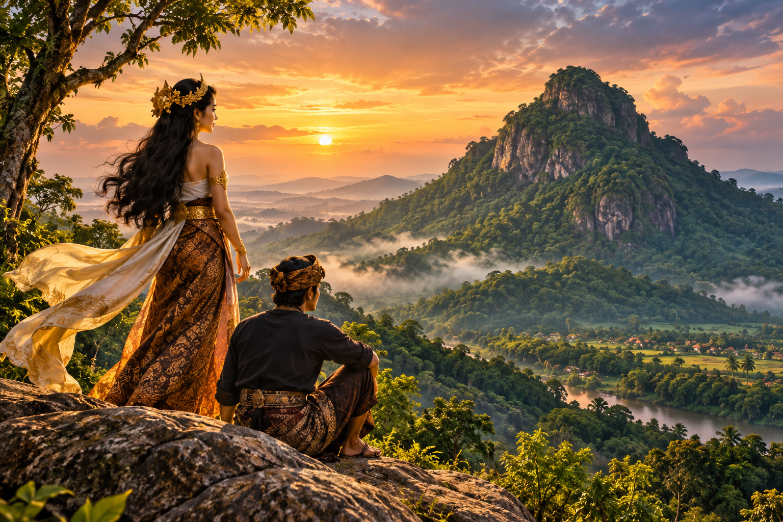 Legenda Gunung Pinang Serang Banten