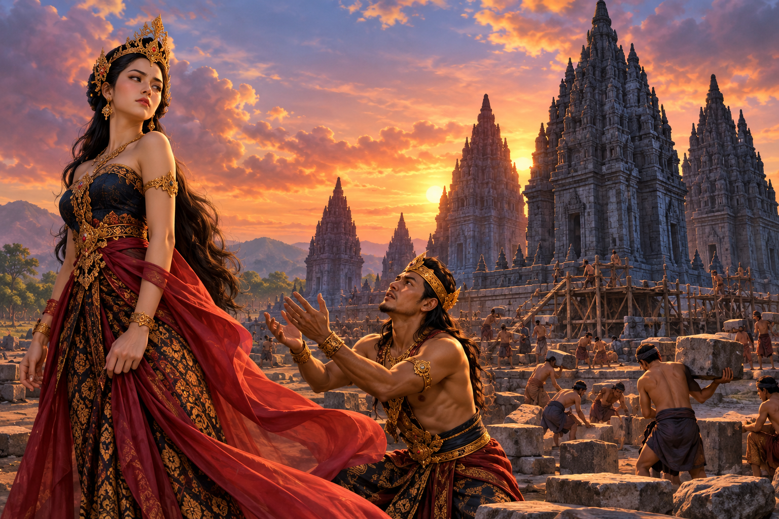 Legenda Roro Jonggrang Candi Prambanan